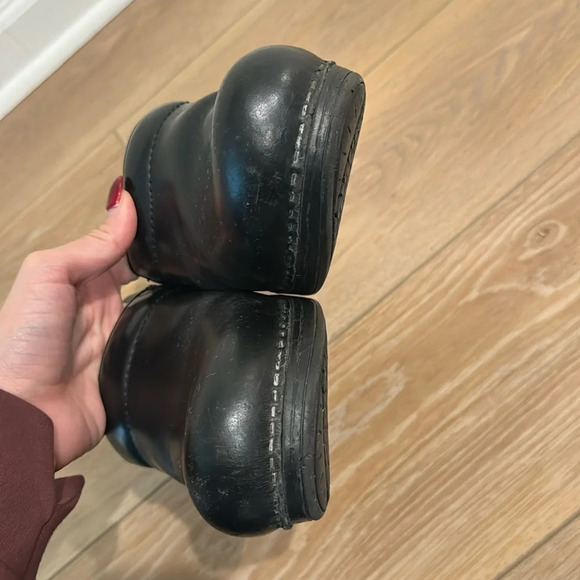 Dansko Professional Black Cabrio leather clogs women size 39 - Picture 9 of 10